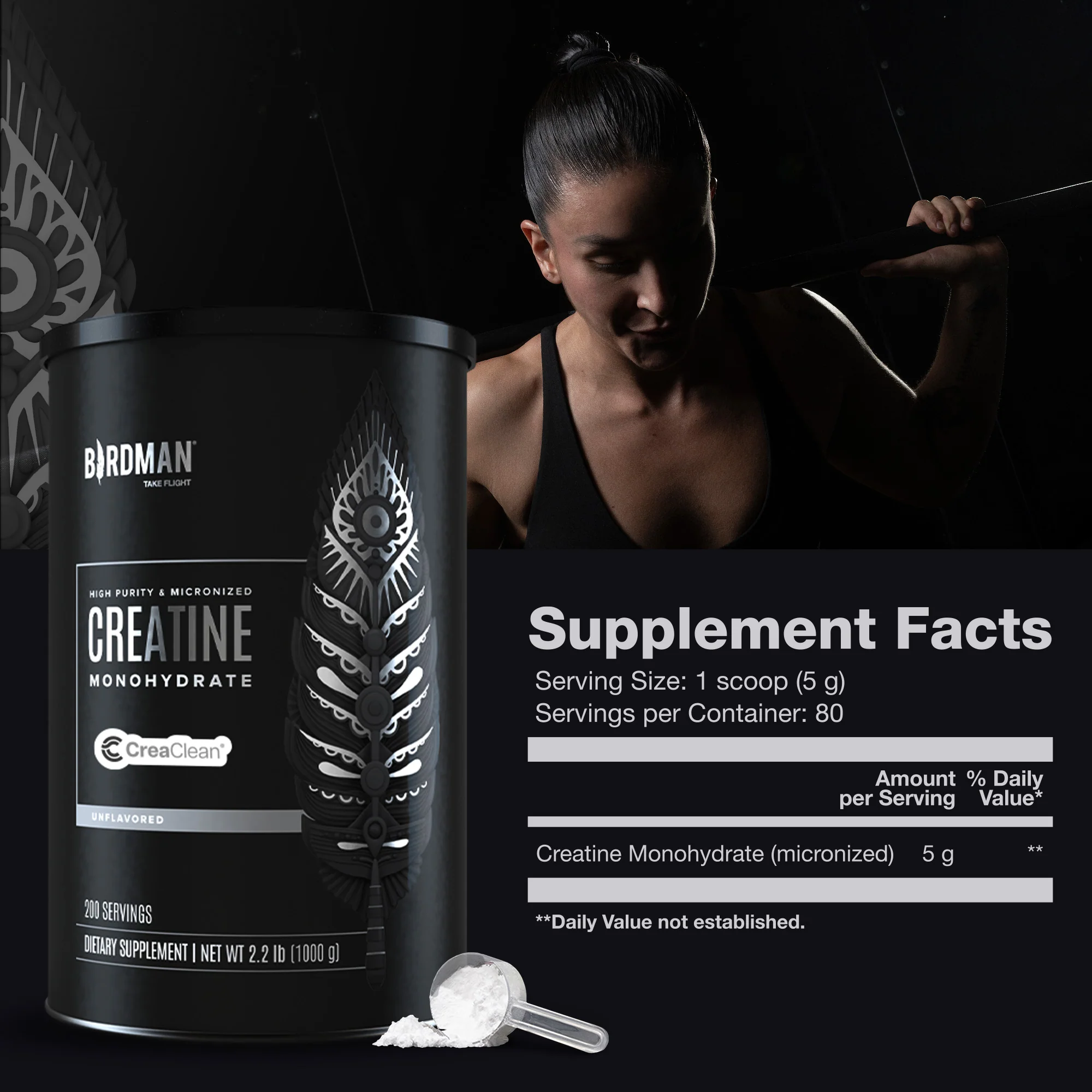 High-Purity Micronized Creatine Monohydrate - 0.8lbs - Image 4