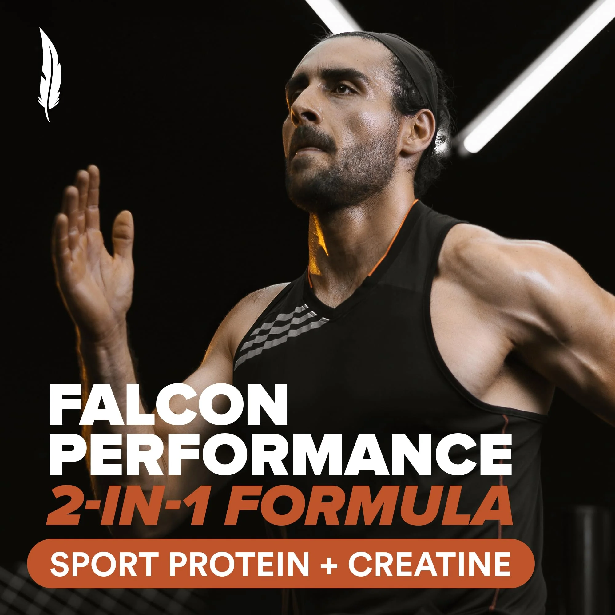 Falcon Performance Sport Protein Powder with Creatine - Chocolate Flavor - 3lbs - Image 3