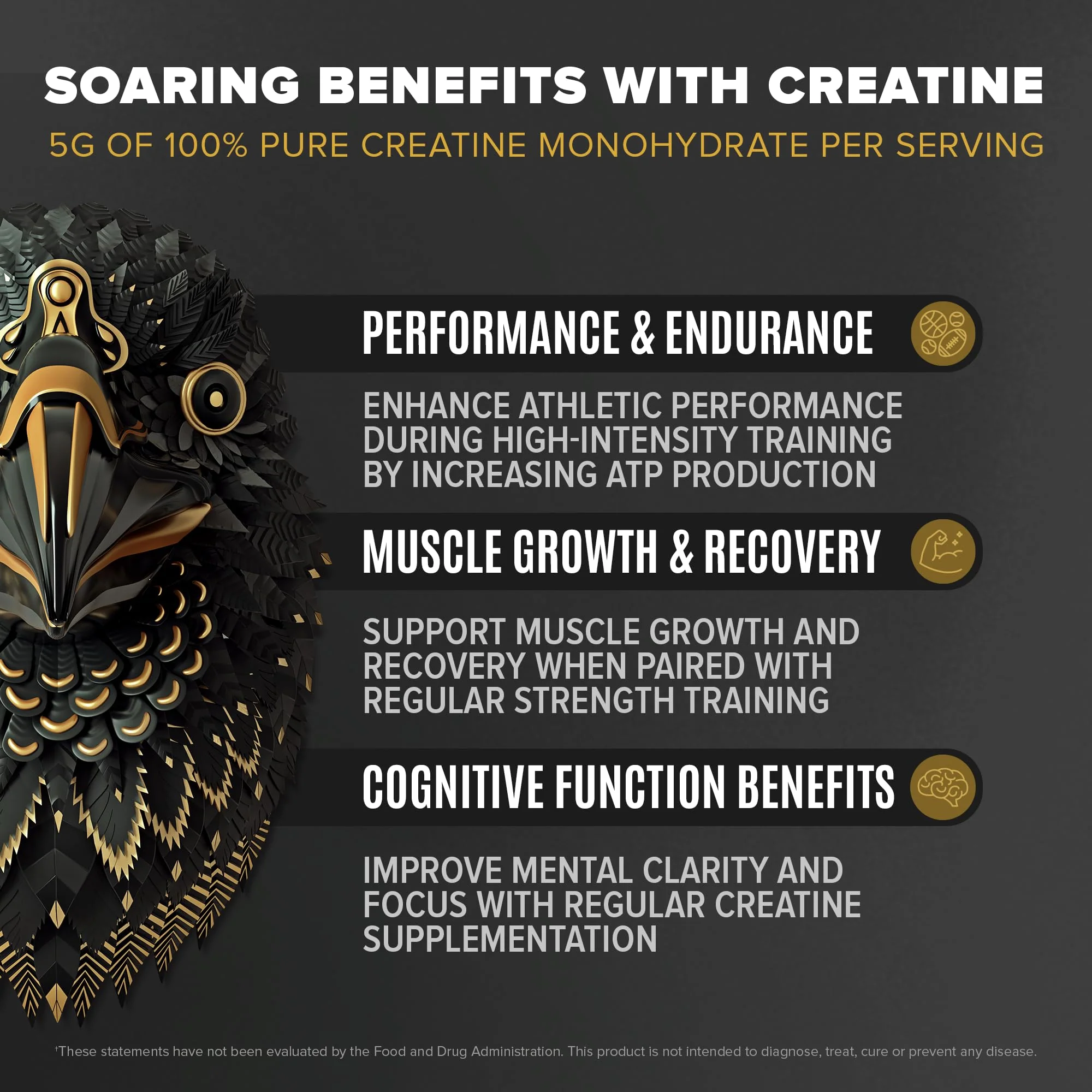 Falcon Performance Sport Protein Powder with Creatine - Vanilla Flavor - 5lbs - Image 5