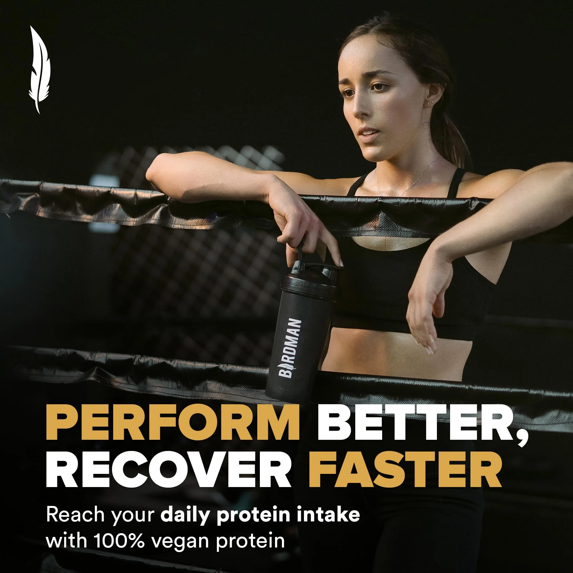 Falcon Performance Sport Protein Powder with Creatine - Vanilla Flavor - 5lbs - Image 7