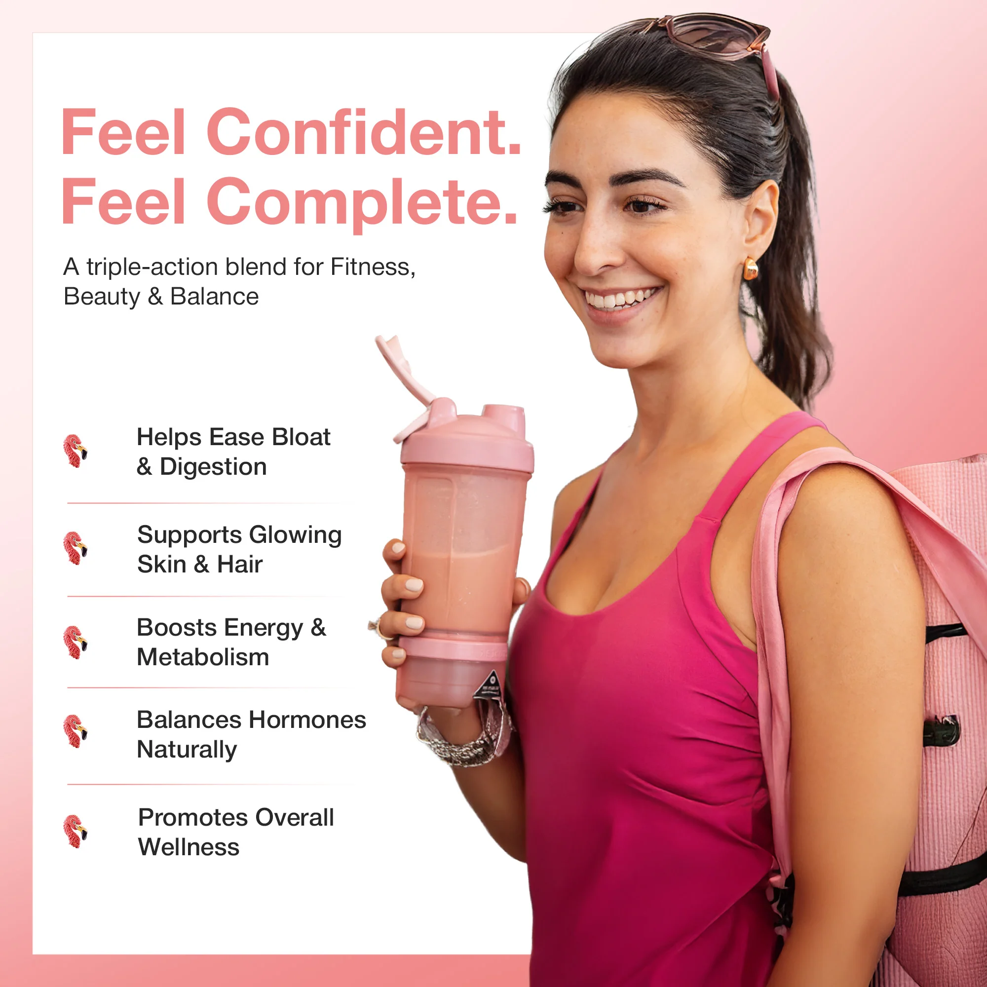 Fitmingo Plant Based Protein Powder - Vanilla Flavor - 1.12lbs - Image 4