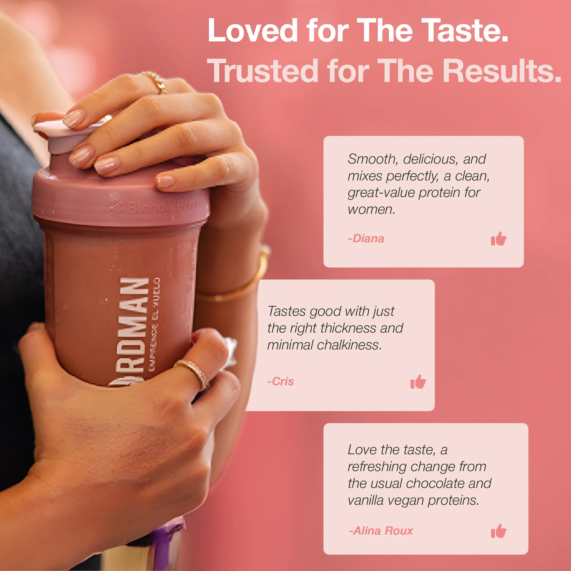 Fitmingo Plant Based Protein Powder - Vanilla Flavor - 1.12lbs - Image 5