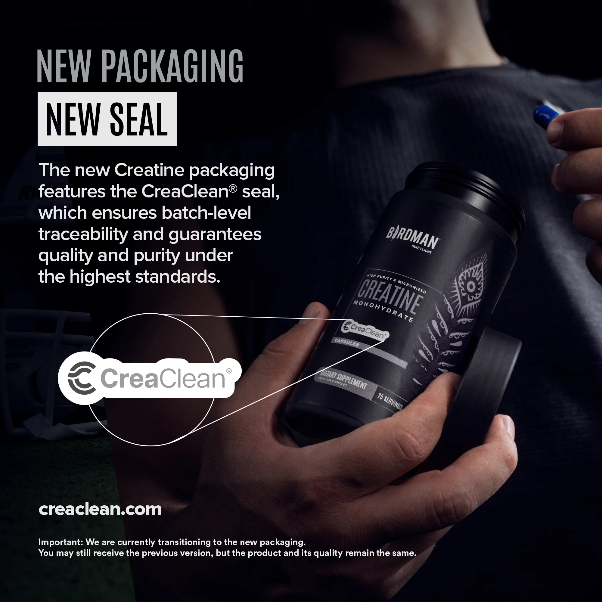 High-Purity Micronized Creatine Monohydrate in Capsules - 250 Capsules - Image 4